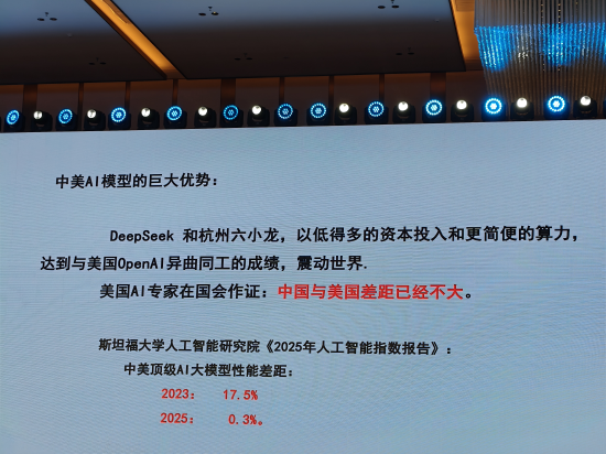 都优配送端 何伟文：DeepSeek和杭州六小龙以低资本投入和更简便的算力，达到与美国OpenAI异曲同工的成绩